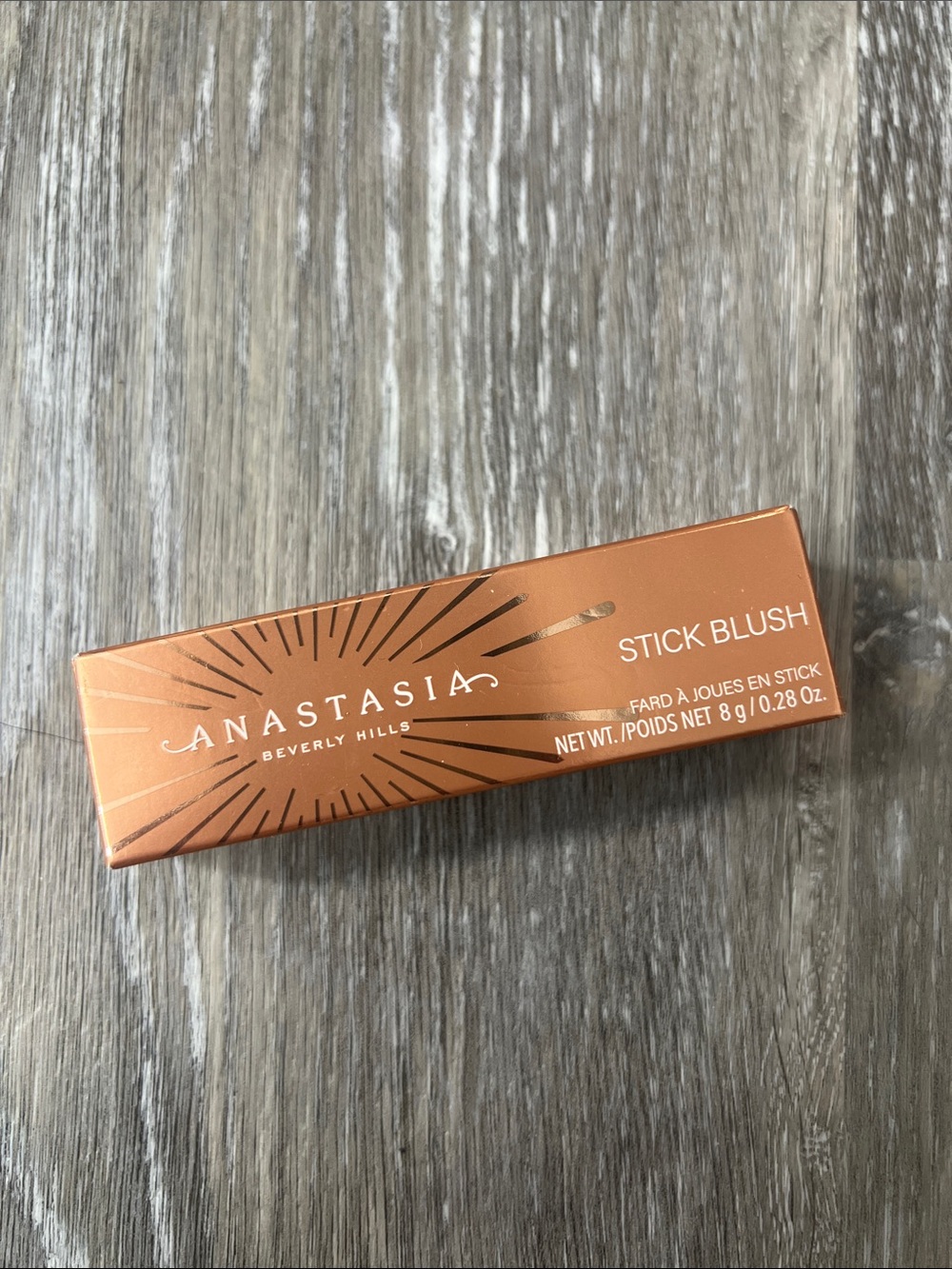 Anastasia Beverly Hills Cream Blush Stick Shade Nectarine